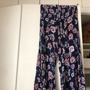 Billabong flower flowy pants